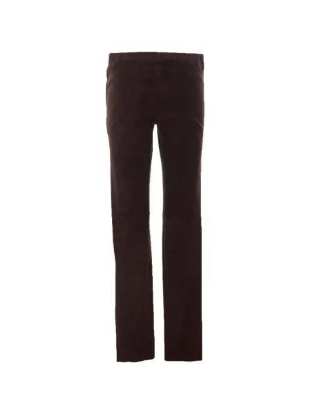 Leggings Arma din piele maro