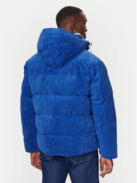 Vatovaná bunda Tommy Hilfiger modrá