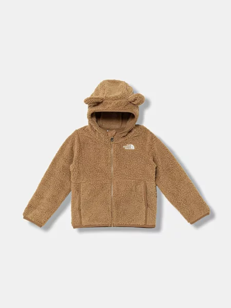 The North Face Detská mikina KID CAMPSHIRE F/Z HOODIE hnedá