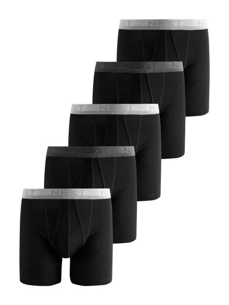 Next Boxeri gri negru