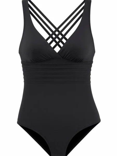 LASCANA Costum de baie întreg negru