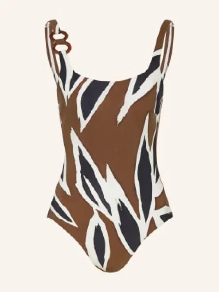 Maryan Mehlhorn Strój Kąpielowy Nomade braun czarny