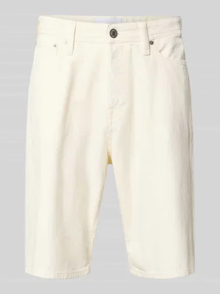 Szorty jeansowe o kroju baggy model ALEX' Jack & Jones białe