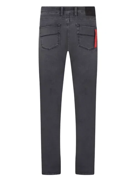 Blugi Sartoria Tramarossa cu 5 buzunare negru