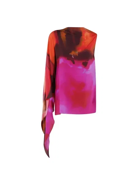 Jedwabny wielobarwność top Gianluca Capannolo