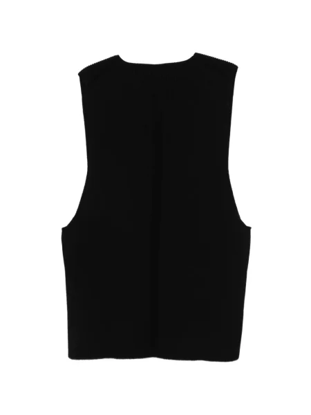 Vestă Rick Owens tricotate negru