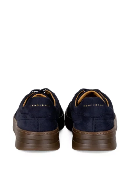 Sneakers Henderson Baracco σουέντ με σχέδιο μπλε
