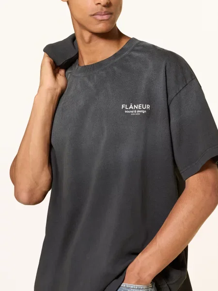 Flâneur T-Shirt schwarz czarna