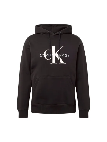 Mikina Calvin Klein Jeans čierna
