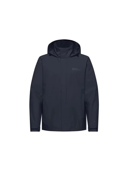 Jack Wolfskin Outdoorová bunda Trailtime 2l Tmavomodrá Regular Fit modrá