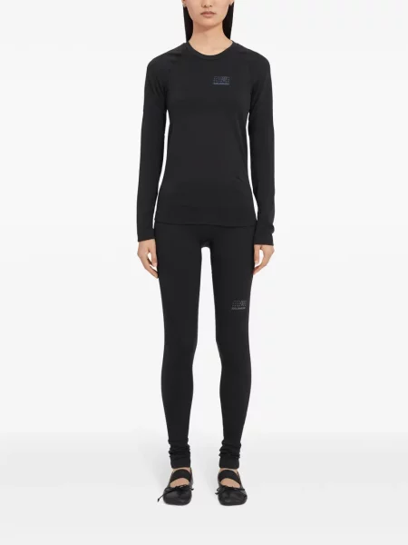 Τοπ Mm6 Maison Margiela X Salomon με σχέδιο μαύρο