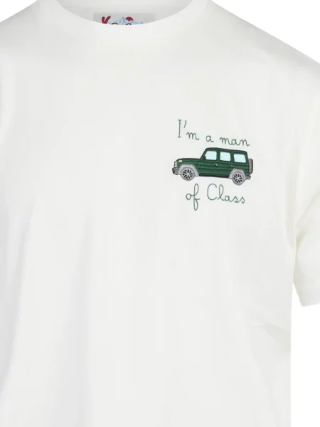 Tricou Mc2 Saint Barth cu broderie alb