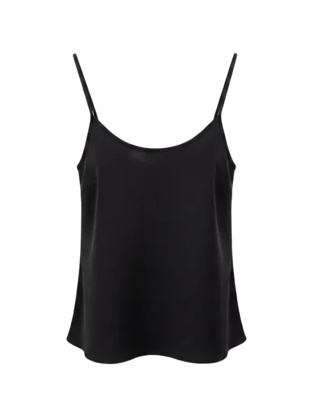 Top Black Label fără mâneci cu bretele negru