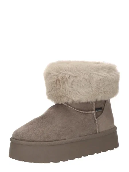 TOM TAILOR Botine taupe gri
