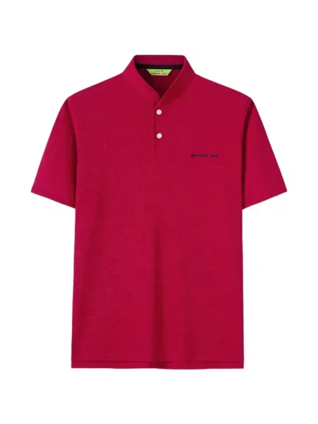 Tricou polo Shanghai Tang roșu