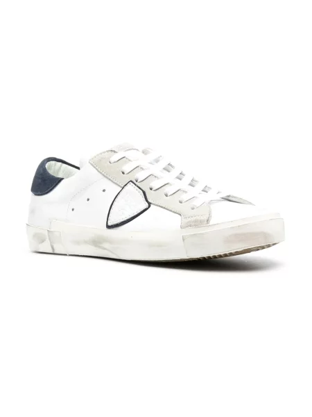 Sneakersy Philippe Model skórzane białe