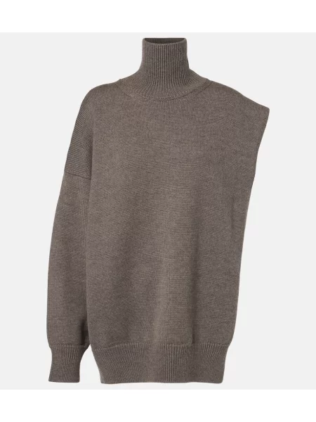 Pulover Alaïa de lână gri