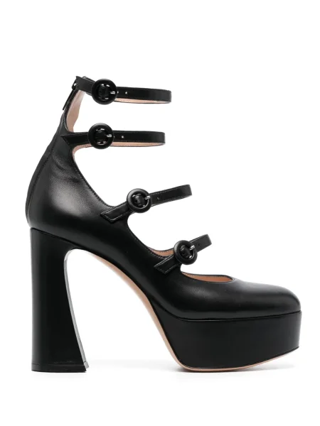 Pantofi cu toc Gianvito Rossi din piele negru