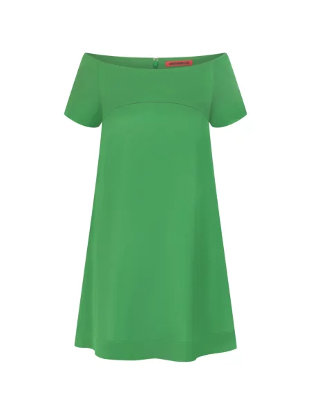 Rochie mini Simon Miller din satin verde