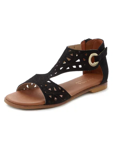 LASCANA Sandale negru