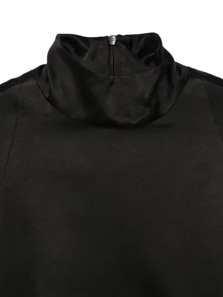 Top Darkpark din satin negru