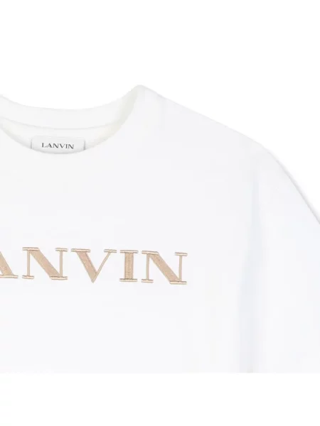 Koszulka dziecięca Lanvin Enfant biała