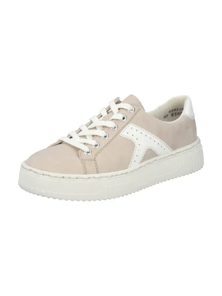 Sneakerși Rieker alb
