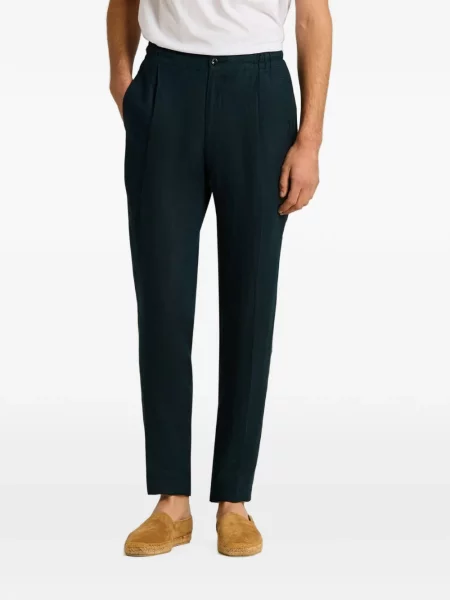Pantaloni Kiton de in albastru