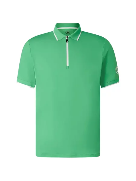 Koszulka polo Bogner z kołnierzem zielona
