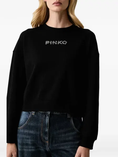 Pulover Pinko cu autograf negru