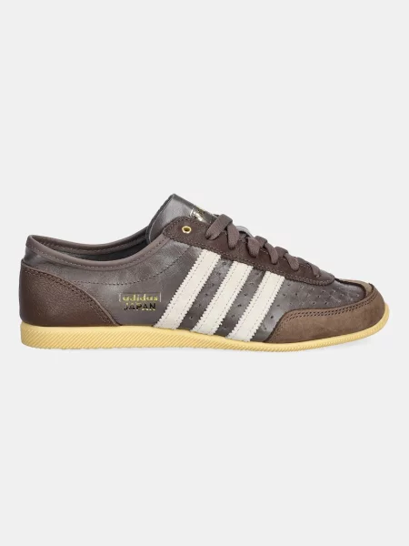 Δερμάτινα αθλητικά παπούτσια adidas Originals Japan Decon W καφέ