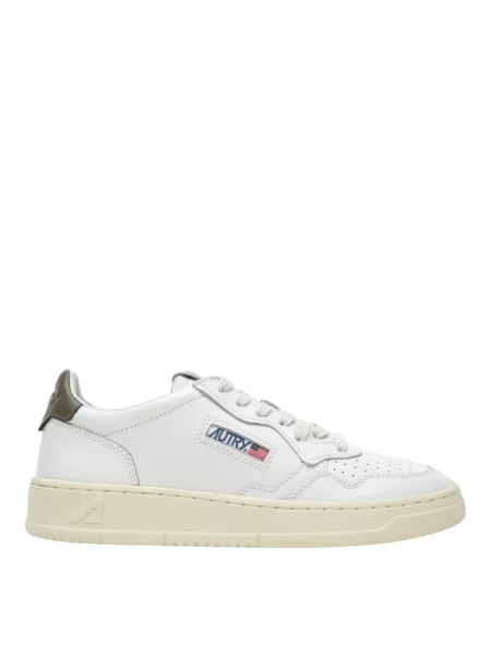 Sneakersy Autry skórzane białe