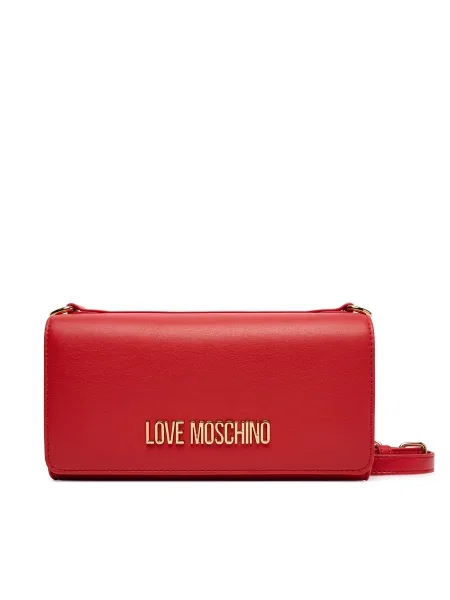 Geantă LOVE MOSCHINO roșu