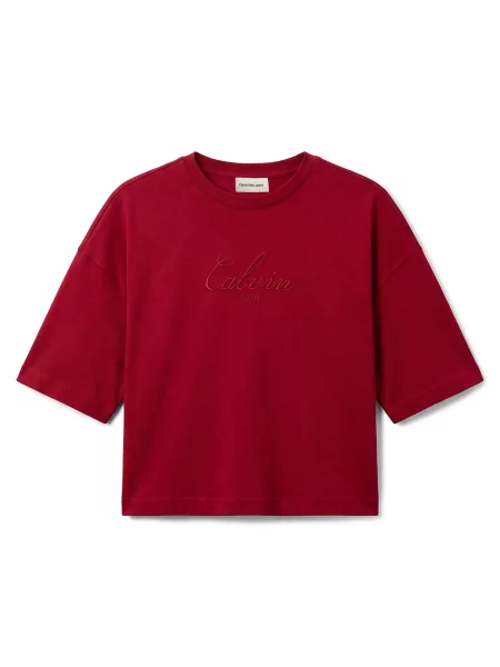Calvin Klein Jeans Tricou roșu