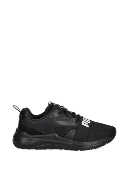 Sneakerși Puma cu bretele cu autograf negru