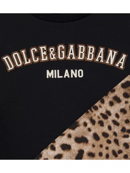 Gyerek póló Dolce&gabbana fekete
