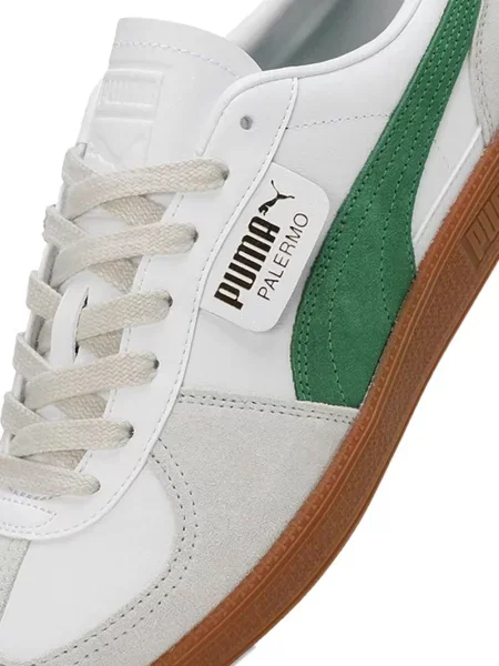 Sneakerși Puma Suede din piele alb