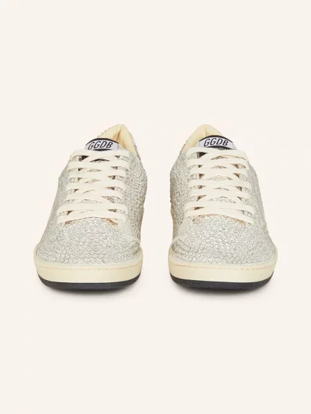 Golden Goose Sneakersy Ball Star S Ozdobnými Kamínky světle šedá