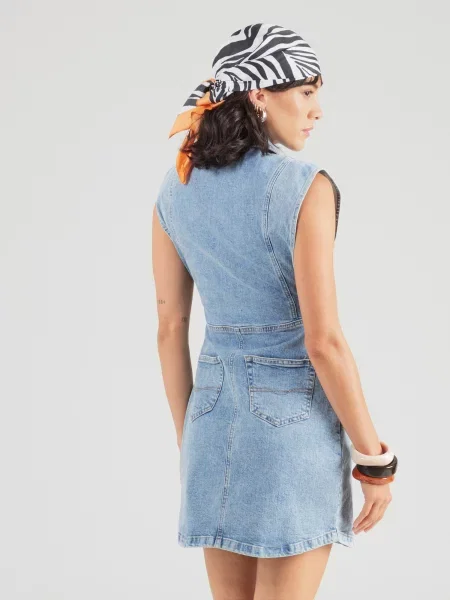 Pepe Jeans Šaty nebesky modrá