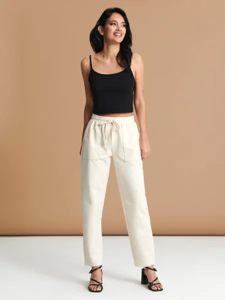 Штани нюдовий