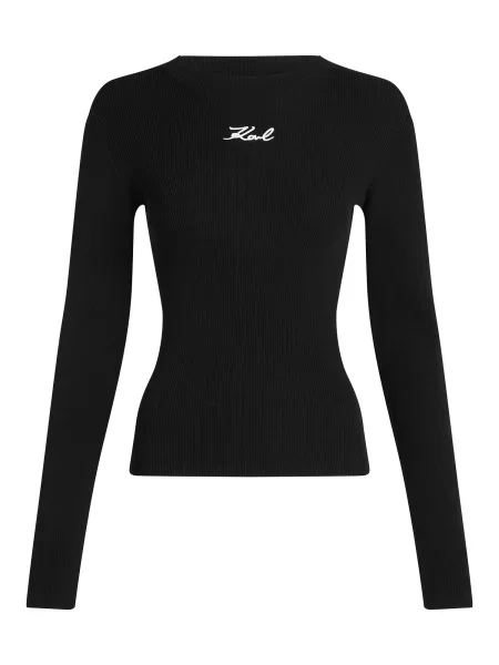 Karl Lagerfeld Tricou negru alb