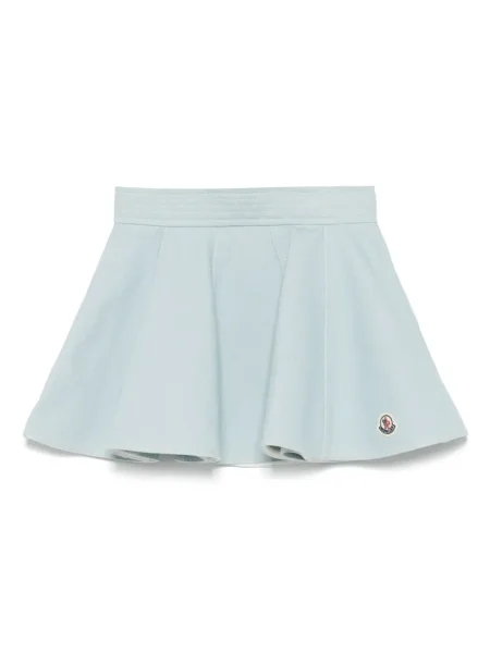 Spódnica mini dziecięca Moncler Enfant niebieska