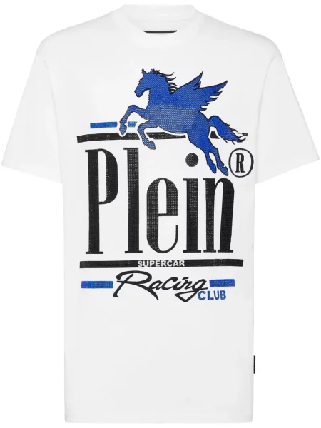 Tricou Philipp Plein alb