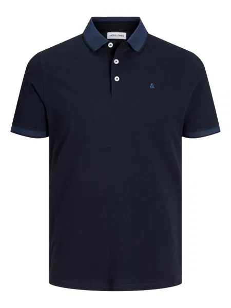 JACK & JONES Póló JJEPaulos sötétkék