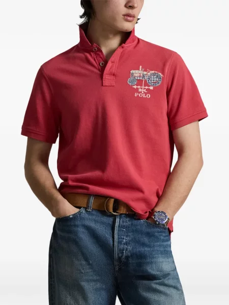 Кожени чорапи Polo Ralph Lauren с отворена пета с пейсли десен бяло