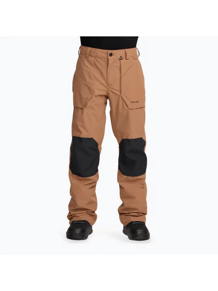 Pantaloni de snowboard pentru bărbați Volcom Roan terra brown maro
