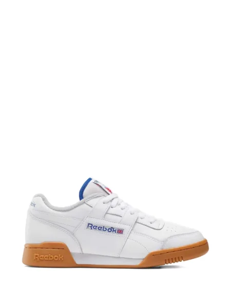 Sneakerși Reebok Workout Plus din piele alb
