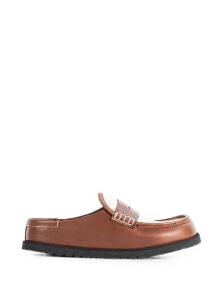 Papuci tip mules Birkenstock 1774 maro