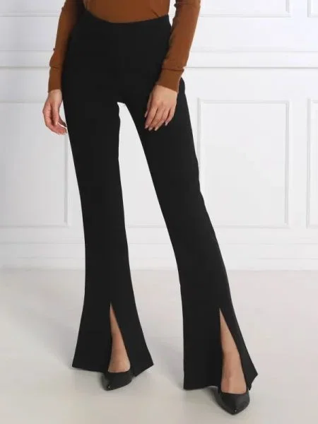 Silvian Heach Nadrág | flare fit fekete