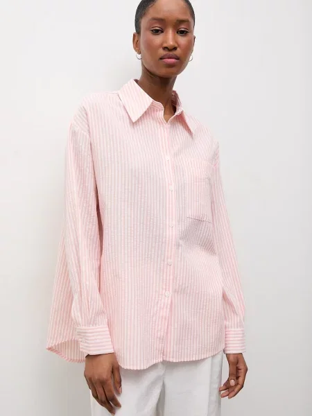 Answear.LAB cămașă cu in roz